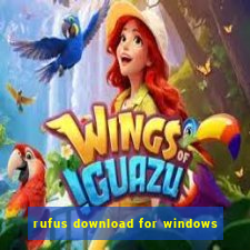 rufus download for windows